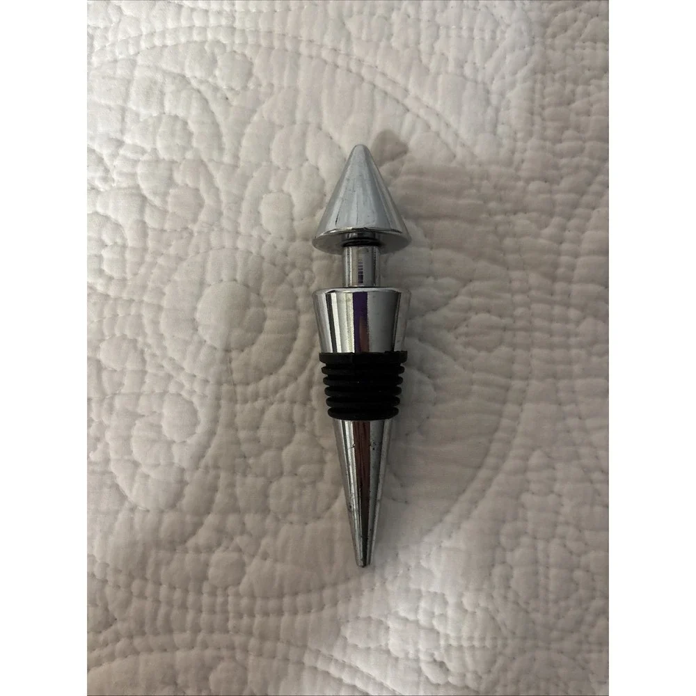 Assortment Of Wine Tools, Including A‎ Pourer  And A Stopper  Good Condition